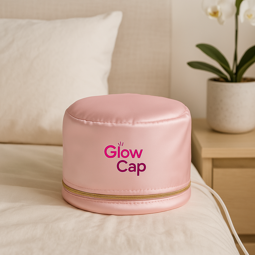 GlowCap™ – Casque Chauffant Capillaire